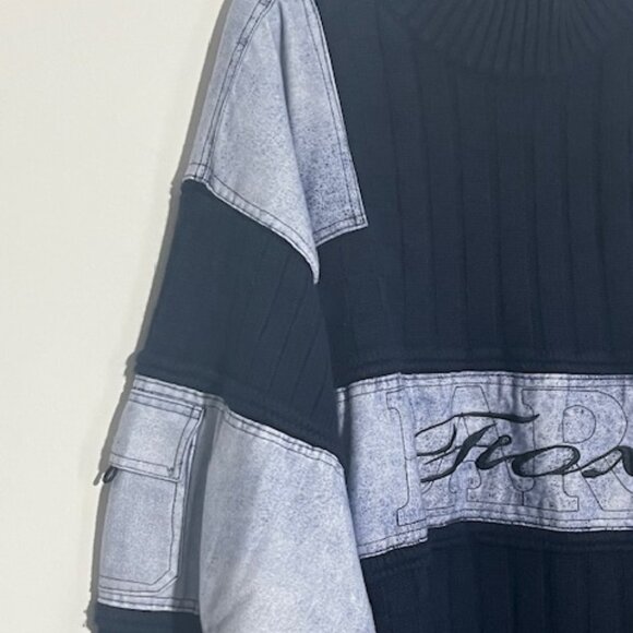 Platinum Life Blue Bare Fox Sweater 3XL - Picture 3 of 9